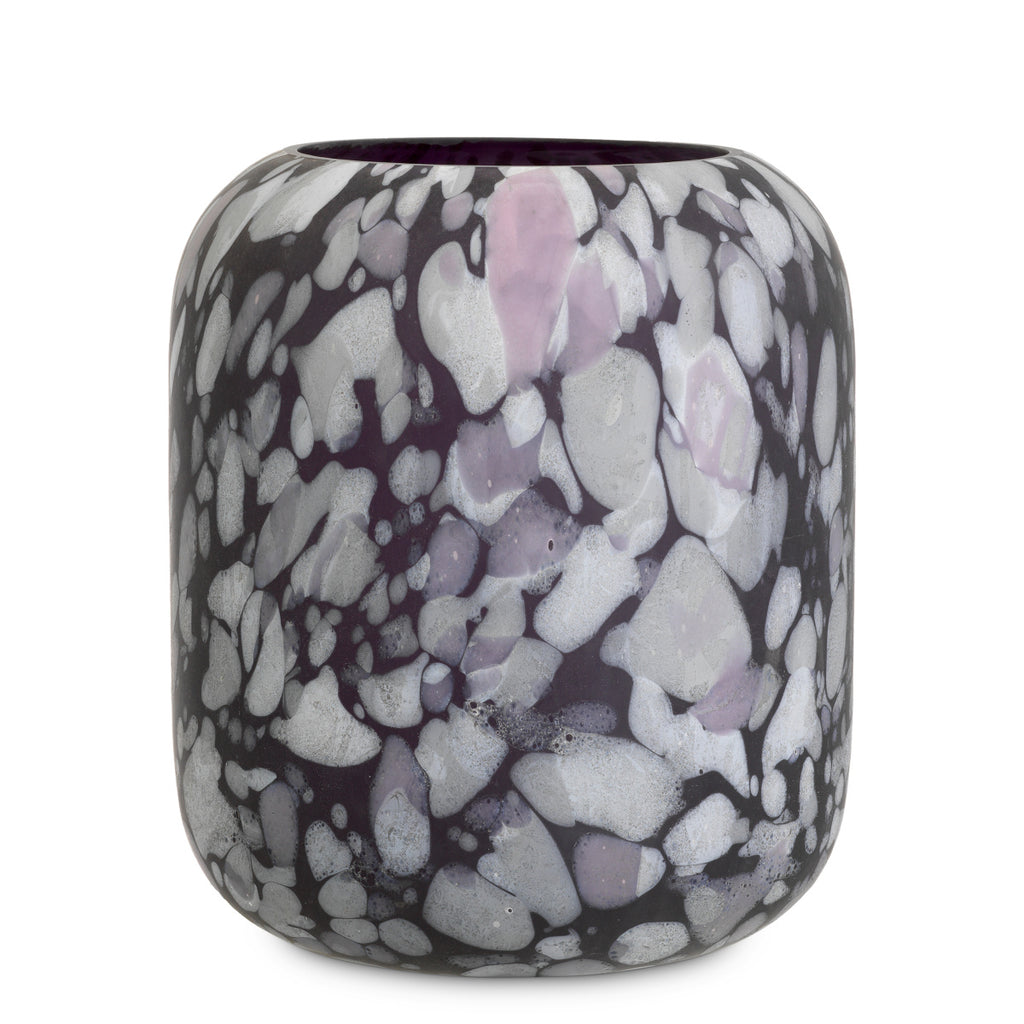 "Cosmo Lilla" Glass Vase
