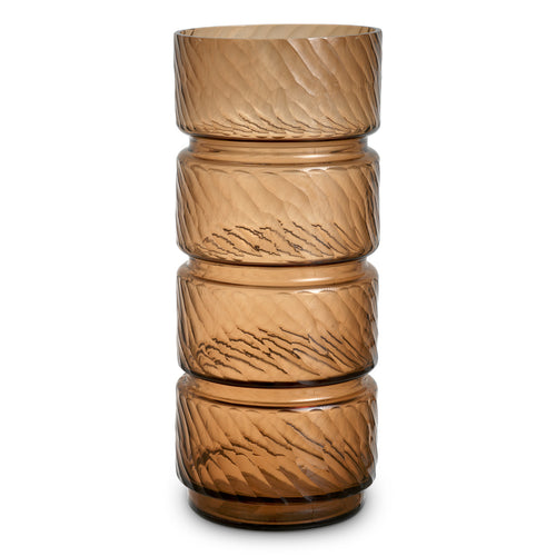"Ambra Alto" Glass Vase