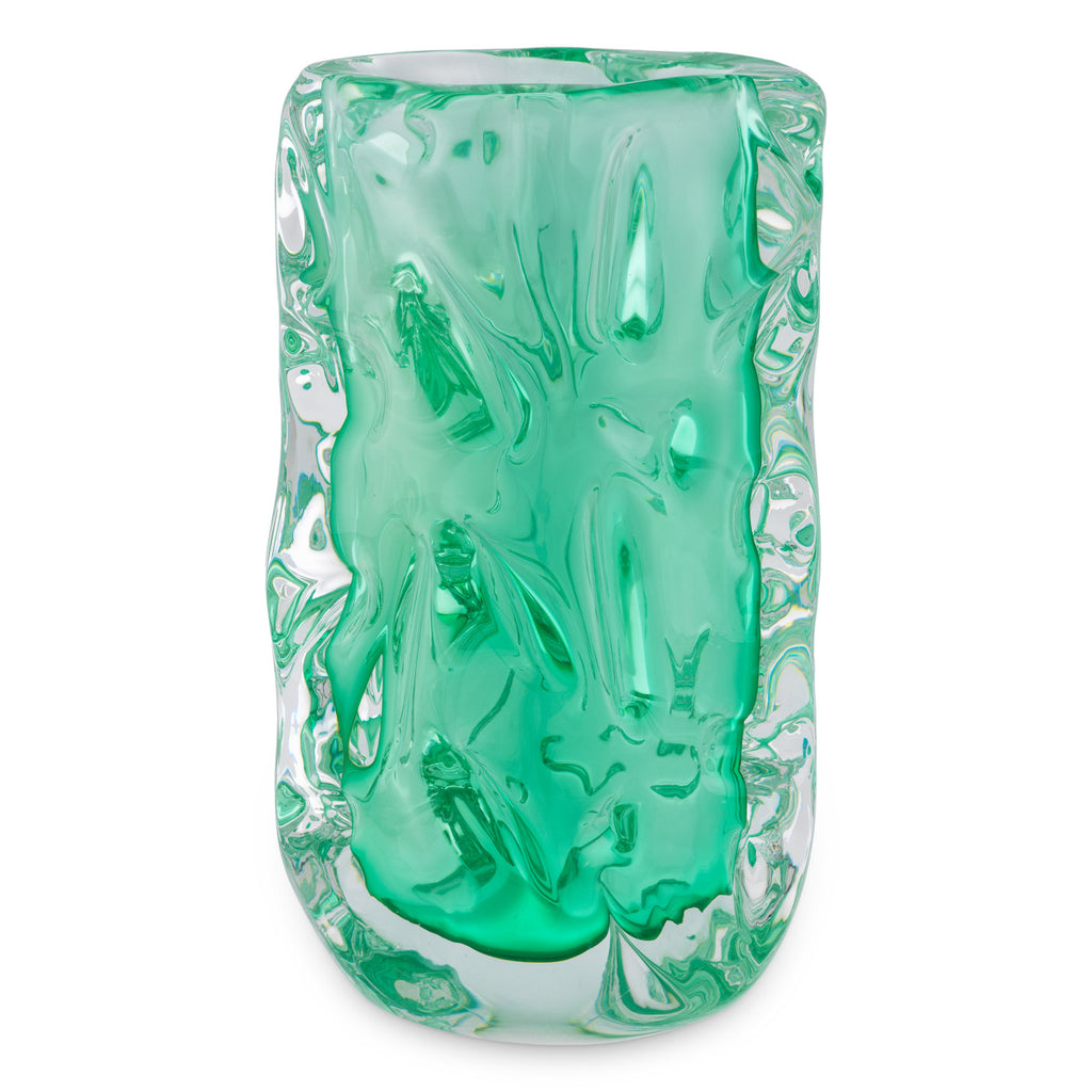 "Smeraldo" Glass Vase