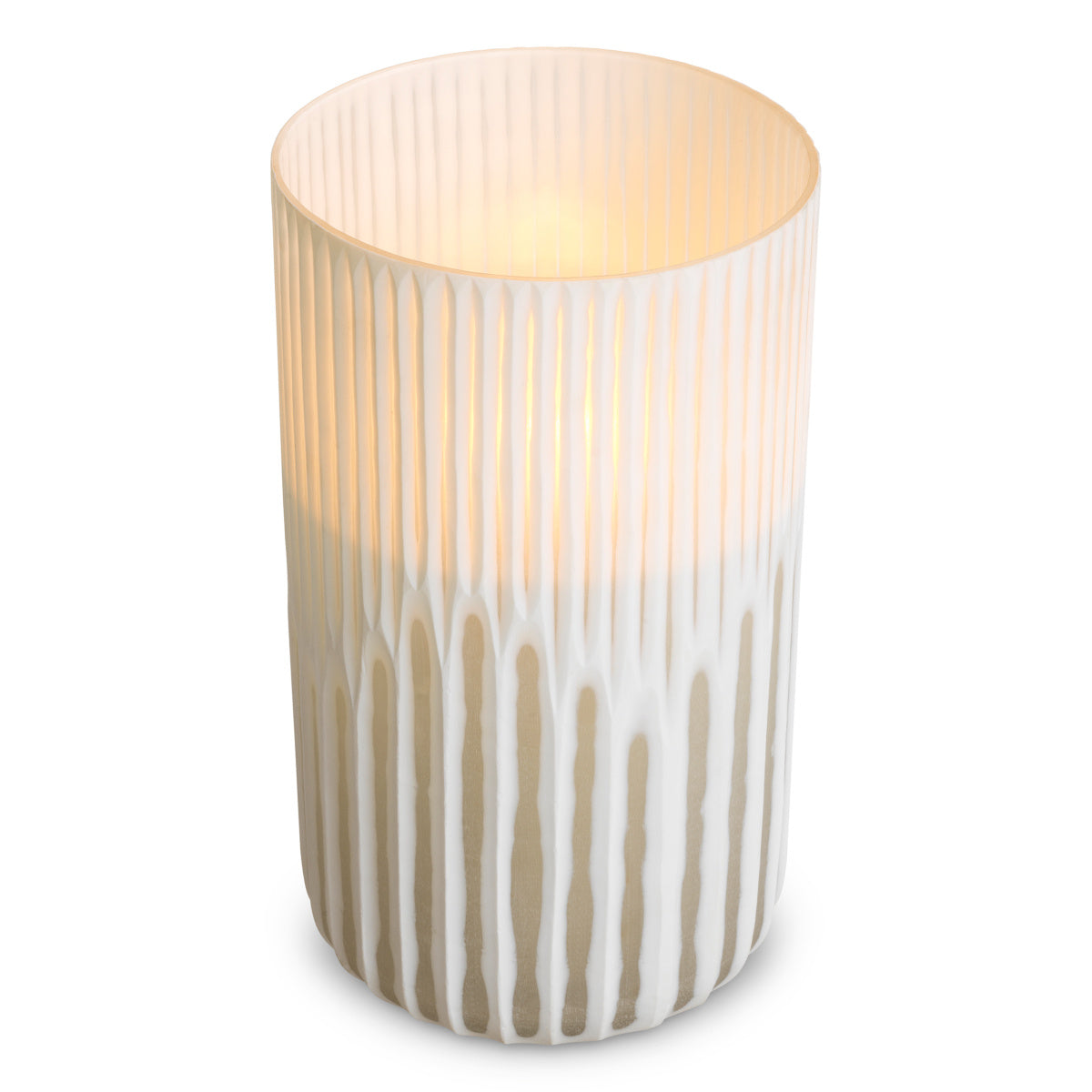 "Canna Oro" Glass Vase