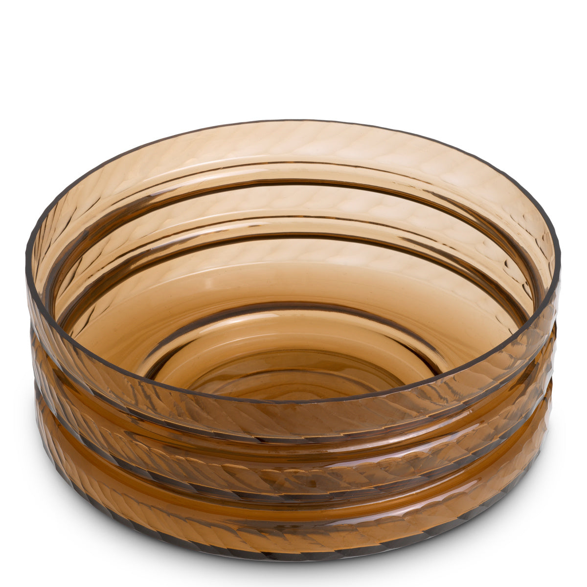 "Ambra Conca" Glass Bowl