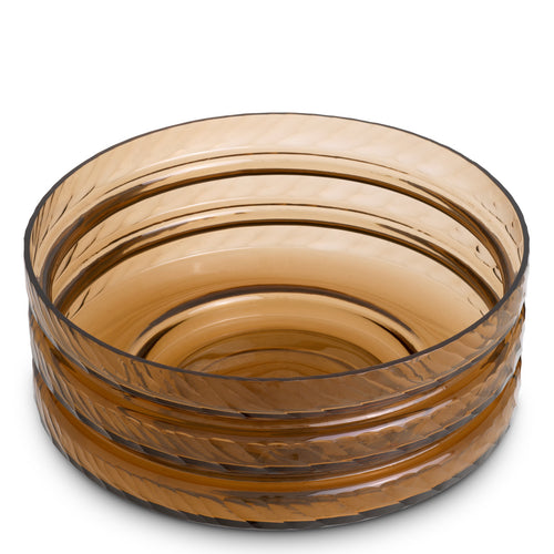 "Ambra Conca" Glass Bowl