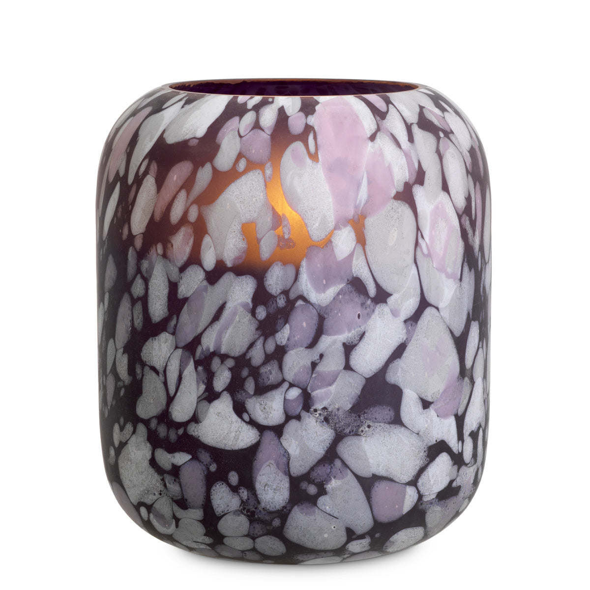 "Cosmo Lilla" Glass Vase