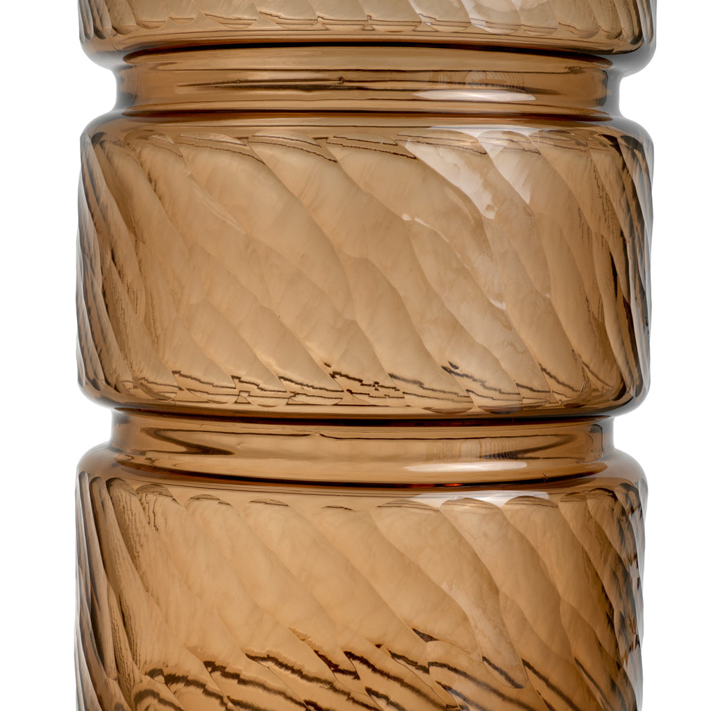 "Ambra Alto" Glass Vase