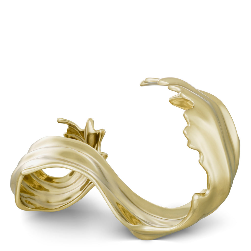"Onda d'Oro" Decorative Sculpture