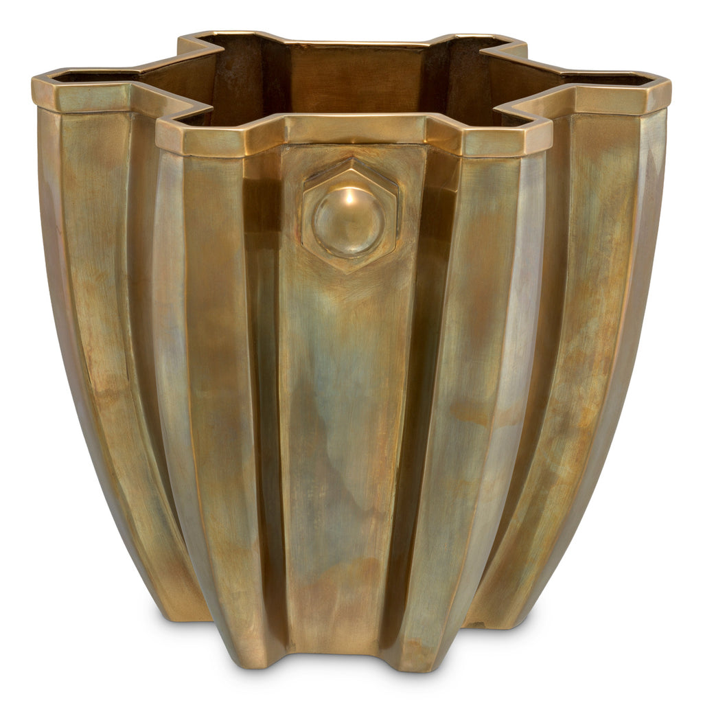 "Ottone Astra" Decorative Cachepot