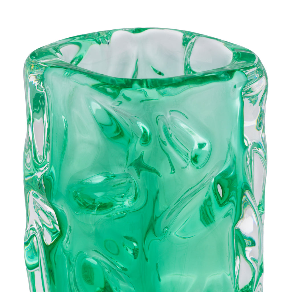 "Smeraldo" Glass Vase