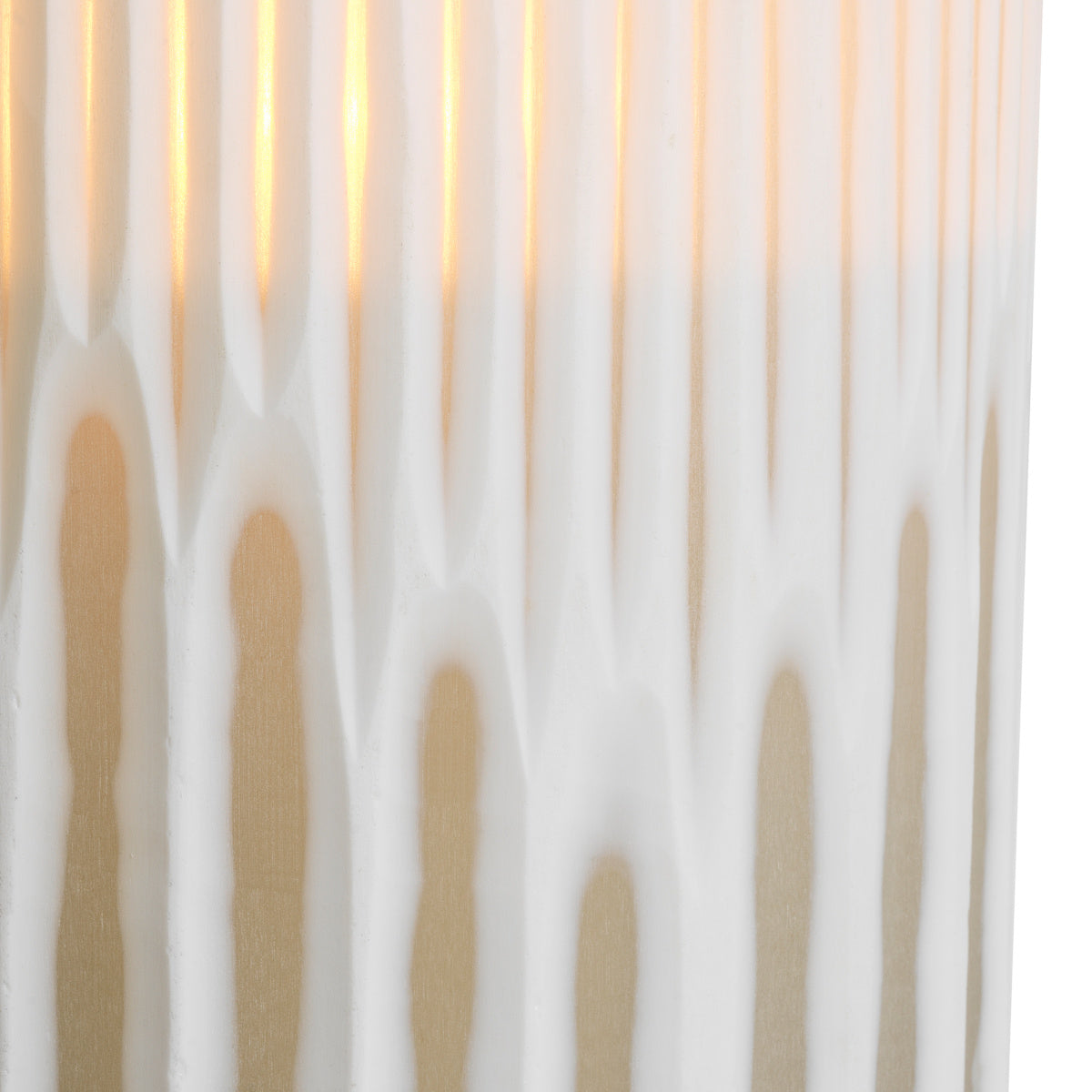 "Canna Oro" Glass Vase